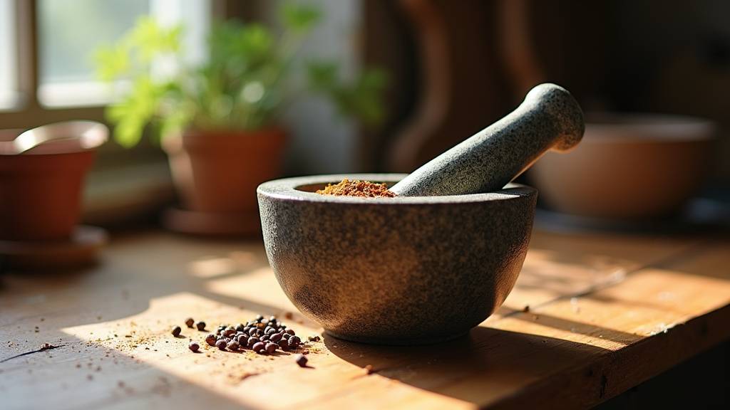 Quel mortier de cuisine choisir pour bien broyer ses épices ?