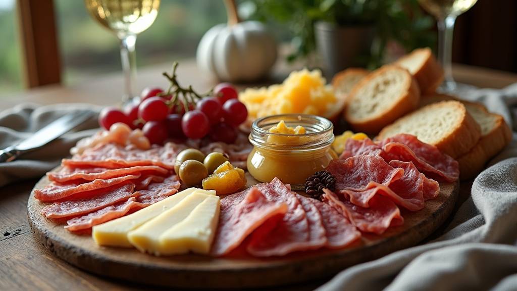Techniques de présentation élégante pour plateau de charcuterie