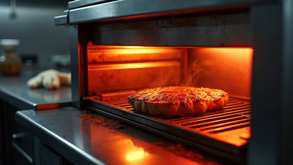 Utilisation d'une salamandre dans une sandwicherie pour préparer des paninis
